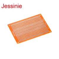 Jessinie 10PCS 5*7 PCB Universal Board 5x7 cm 2.54mm PF Single Side Prototype Paper Circuit Board 2-3 Connecting Hole Experiment Artificial Flowers  P