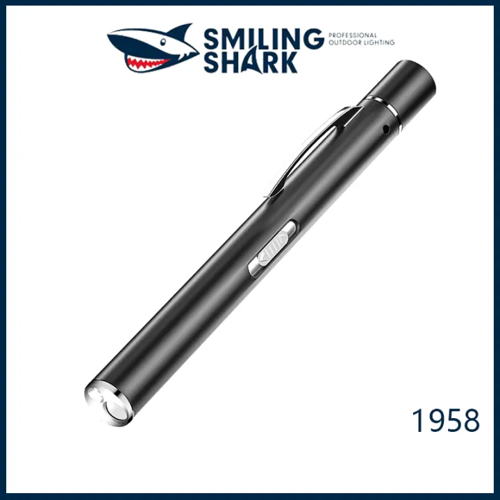 Original SmilingShark 1958 Penlight Pen Light Medical Pupil Pen Torch