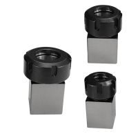 Tetrahedron Chuck Collet Holder ER Collet Chuck Lathe Tool for Engraving Machine Collet Block