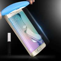 ฟิล์มกระจกเต็มจอ กาวยูวี ซัมซุง เอส6เอจด์ UV Glue Set Glass Full Cover Premium Tempered for Samsung Galaxy S6 edge (5.1 ) Clear