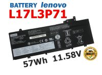 LENOVO แบตเตอรี่ L17L3P71 ของแท้ (สำหรับ ThinkPad T480S Series L17M3P71 L17M3P72 01AV478 ) Lenovo Battery Notebook เลอโนโว