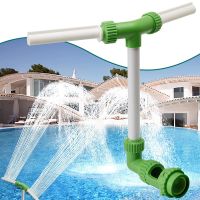 Adjustable Pool Cooling Spray with Angle Pool Sprinkle Accessories for Cooling Warm Water Temperatures High Pressure Pool Jet