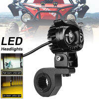 2.5นิ้ว LED Spot Light สีขาวสีเหลืองขับรถไฟหน้าคู่12V-20V