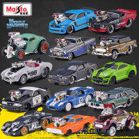 รถ Diecast รถสำหรับเด็กผู้ชาย1/64กล้ามเนื้ออเมริกันของขวัญวันเกิด Kids Toys คอลเลกชันรถ