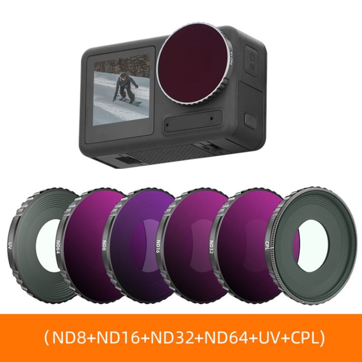 ดั้งเดิม-เลนส์กรองแสงสำหรับ-osmo-action-3-nd-ndpl-8-16-32-64-ccu-mcuv-คืนฟิลเตอร์ดาวชุดสำหรับ-dji-osmo-แอ็คชั่น3อุปกรณ์เสริมกล้อง