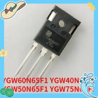 JANNERSATI 2pcs 40A/50A/60A ใช้กันทั่วไป YGW50N65F1 650โวลต์ หลอดสนามเอฟเฟค MOS อุปกรณ์เครื่องเชื่อม อินเวอร์เตอร์ IGBT YGW60N65F1