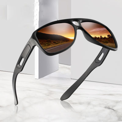 Polarized Sunglasses Men Polaroid Sunglasses for Men Driving FISHING Black Frame Eyewear Male Square Sun Glasses Brand
