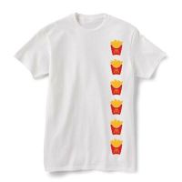 Mcdonalds French Fries Fry Box Pattern Golden Arches T Shirt Large
