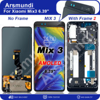 6.39 "Super AMOLED สำหรับเหมาะสำหรับ Xiaomi Mi Mix 3 Mix3จอแสดงผล LCD Touch Screen Digitizer สมัชชาสำหรับ Mi Mix3 M1810E5A M1810E5GG