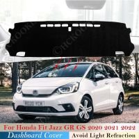 Dashboard Cover Dash Board Shield Mat Carpet Pad for Honda Fit Jazz GR GS 2020 2021 2022 Sunshade Cushion Visor Car Accessories