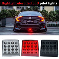 Flash Strobe F1 Style Led ke Pilot Lights For Car Motorcycle Rear Tail Lights Auto Warning Reverse Stop Safety Bumper Lamps