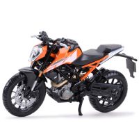 Bburago 1:18 KTM 250ดยุครถหล่อตายของเล่นแบบจำลองรถมอเตอร์ไซค์สะสม