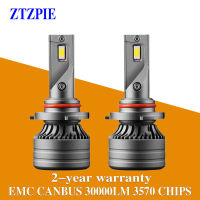 Ztzpie 6000K 9005HB3 9006HB4 H1 H8 H7 H9 9012 H13 9004 EMC สามารถ BUS LED ไฟหน้าสำหรับหลอดไฟตัดหมอกรถยนต์30000LM 100W