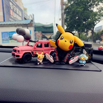 Car perfume interior decoration Pikachu furnishing articles individuality creative car alloy decorative high-grade male model car