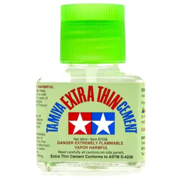 Tamiya 87038 Extra Thin Cement Glue Fine Tip 40ml 