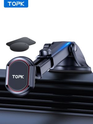 TOPK D37-X Universal Car Phone Holder For Phone Air Vent Hook Mount Cell Stand For iPhone 14 13 11 Pro Max Xiaomi Huawei Samsung Car Mounts