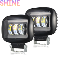 Shine 30W LED Car geadlight ไฟตัดหมอกสแควร์สำหรับ Auto Off Road 4x4สำหรับ JEEP SUV