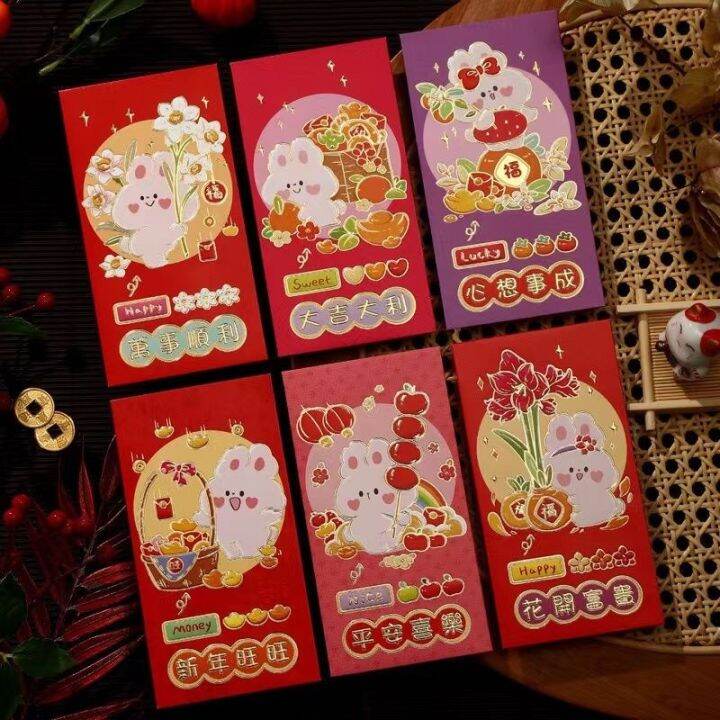 6pcs-rabbit-year-red-envelopes-2023-red-packets-chinese-new-year-money-pockets-zodiac-red-envelope-cute-new-year-money-bags