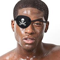 12 Pcs Pirate Eye Patch Skull Crossbone Eye Patch Eye Mask สำหรับ Halloween Cosplay Party Masquerade Ball