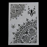 21x29.5 Cm Flower Stencils For Wall Painting Stamp Crafts Diy Scrapbook Album Decorative Embossing Craft Paper Card Template