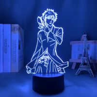 ♚◈ 3d Lamp Anime Bleach Ichigo Kurosaki for Bedroom Decor Nightlight Cool Birthday Gift Acrylic Led Night Light Bleach