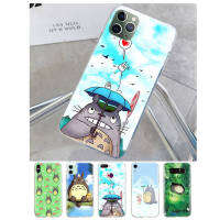 T-64 Cute Totoro Anime โปร่งใส อ่อนนุ่ม ซิลิโคน TPU เคสโทรศัพท์ หรับ VIVO V25E Y12 Y02S Y33S Y11S Y31 Y21S Y12S Y15 Y51A V25 Y35 X80 Y02 Y11 Y51 Y17 Y21 Y22S Y01 Y16 Pro