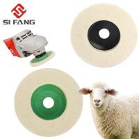 1/3pcs 4 Round Polishing Wheel Felt Wool Buffing Polishers Pad Buffer Disc Tools