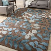 2021Abstract Living Room Carpets Gold leaf Hallway Bedroom Decorative Kids Play Carpet Anti-slip Area Rug Floor Children Room Mats