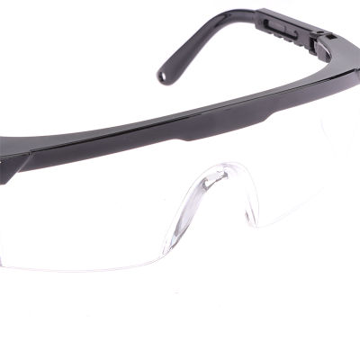 KUVN 2ชิ้นแว่นตาแล็บป้องกันอุตสาหกรรมป้องกันการสาดลมกันฝุ่นแว่นตานิรภัยขี่จักรยาน