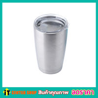 แก้วเก็บเย็น แก้วกาแฟ แก้วน้ำพกพา แก้วน้ำ แก้วเบียร์ ขนาด 20oz Stainless steel tumbler clear lid แก้วน้ำสแตนเลส แก้วกาแฟร้อน แก้วน้ำสแตนเลสฝาใส