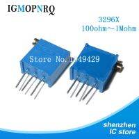 ♂ 10pcs 3296X series resistanceohm Trimpot Trimmer Potentiometer 1K 2K 5K 10K 20K 50K 100K 200K 500K 1M ohm 100R 200R 500R 3296