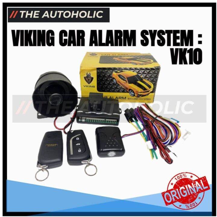 Viking Car Alarm System Toyota New Flip Key VK10 Fit for Innova Vios