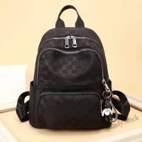 【Ready Stock】 ✹ C23 Womens Waterproof Backpack New Version Korean Oxford Cloth Las Nylon Fashion Large-Capacity Outing Shopping Multi