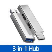 3 in 1 USB 3.0 USB Hub Multi Type-C Splitter Hub Ultra Slim Use Power Adapter Multiple Expander 2.0 USB 3.0 Hub for Xiaomi PC USB Hubs