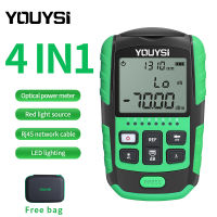 2021ใหม่4 In1 5G 10ความยาวคลื่น Optical Power Meter Visual Fault Locator เครือข่ายสายทดสอบ Optical Fiber Tester VFL