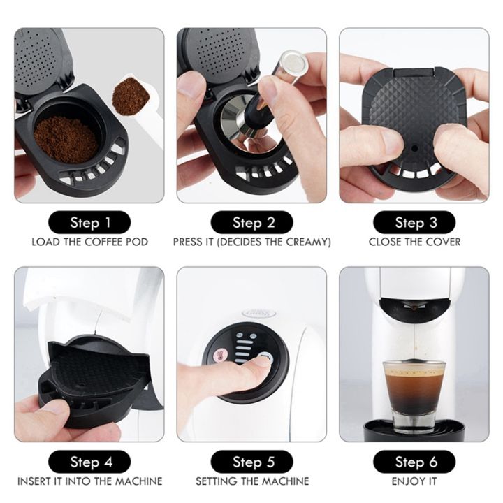 coffee-adapter-reusable-capsule-adapter-with-genio-s-piccolo-coffee-machine-accessories