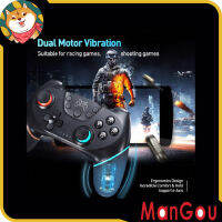 ManGou Bluetooth-compatible Pro Gamepad Wireless Pro Controller สำหรับ Nintendo Switch แป้นเกมส์จอยเกมส์คอนโซลระยะไกล