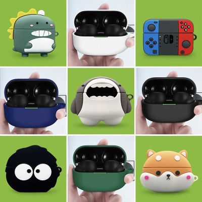 Cute Cartoon Case for Sony Wf1000xm4 Protective Cover Soft Silicone for Sony WF-1000XM4 Bluetooth Earphone Shockproof Cover Wireless Earbud Cases