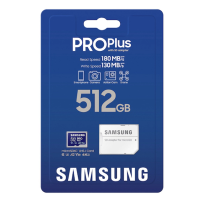 Samsung 512GB PRO Plus Micro SDXC With Adapter (160MB/s)