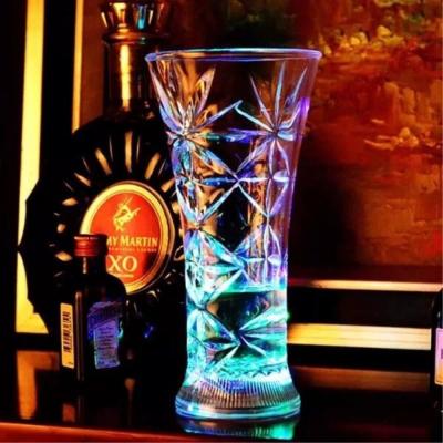 แก้วน้ำ LED Flash Light Whisky Shot Drink Glass Cup Beer Bar Party
