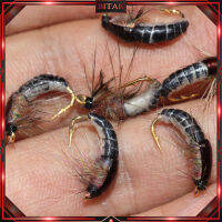 Bitak ใหม่1/3/6PC #12ที่สมจริง Nymph Scud Fly สำหรับเหยื่อตกปลาแมลงเทียมเหยื่อล่อจำลอง Scud หนอนเหยื่อตกปลา