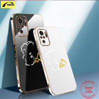 [NANU] เคสสำหรับ Xiaomi Redmi Note 9 9S 10S 10X Pro Max 4G Lite 9T 10T 10T Poco M2 M3 Pro 5G ฝาหลังนิ่มลายเรียบง่ายน่ารักสดใสกันกระแทก