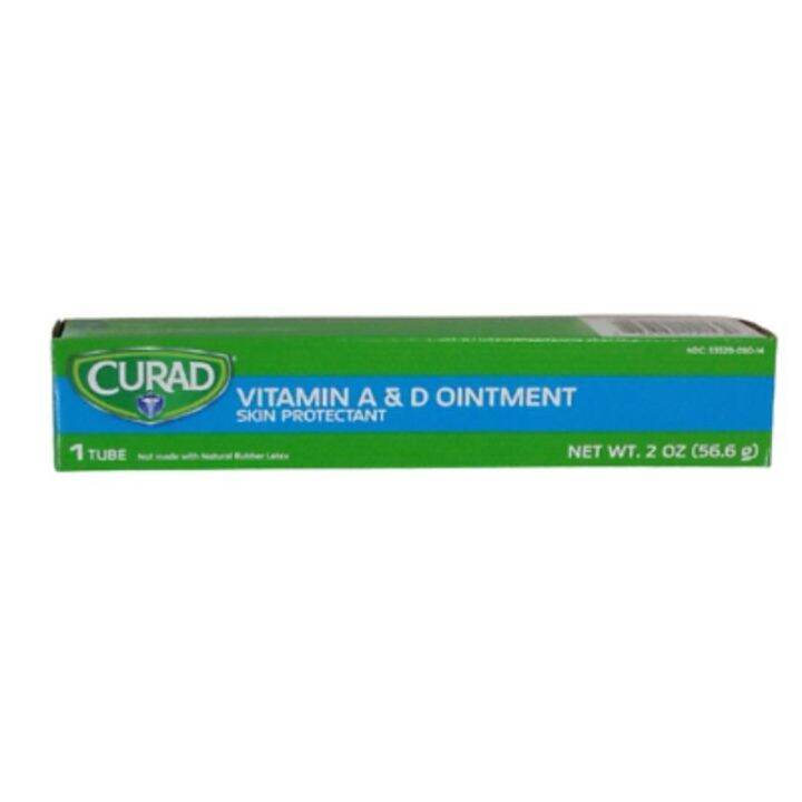 Buy now ㍿ CURAD Vitamin A D Ointment Skin Protectant For Diaper Rash