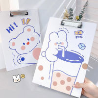 Office Supplies Cartoon A4 Clipboard School Supplies Loose-leaf Notebook File Writing Clamps Memo Pad Clip Board