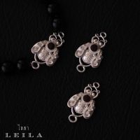 Leila Amulets แมงวันคำ กำไรทอง เนื้อเงิน (พร้อมกำไลหินฟรีตามรูป)