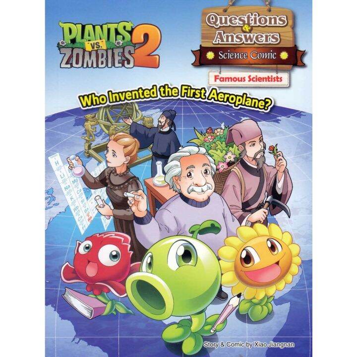 【ReadyStock现货】Plants vs Zombies Science Comic Famous Scientists Who