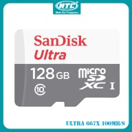 Thẻ nhớ MicroSDXC SanDisk Ultra 128GB 667x 100MB s New Model, thẻ nhớ 128gb (Xám) - Nhất Tín Computer thumbnail