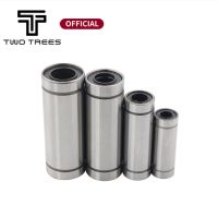 【HOT】♤✕◎ Linear Bearings LM6LUU LM8LUU LM10LUU LM12LUU 6mm 8mm 10 Part Bushing Printers Parts Aluminum Accessories