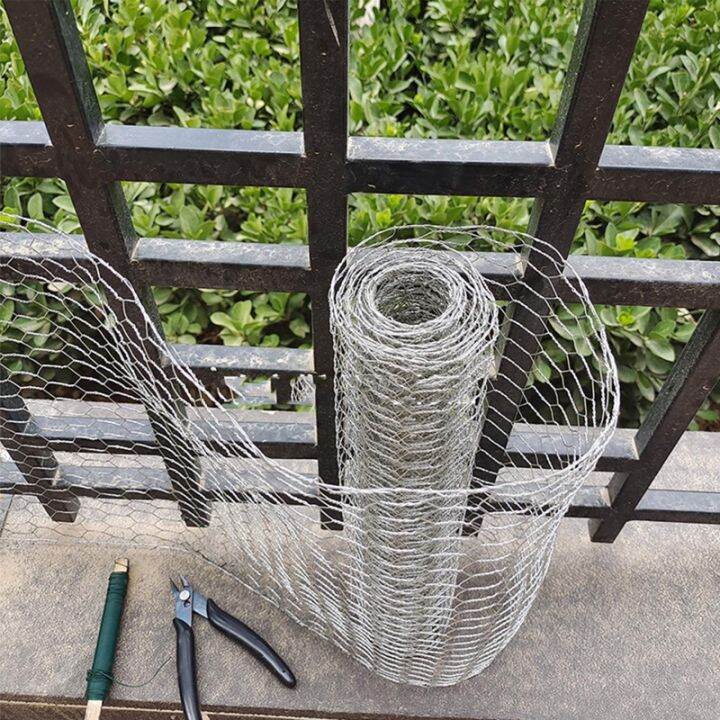 Durable Tear Resistant Chicken Rabbit Wire Net 0.35x1m/0.1x3m