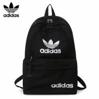 Adidasบุรุษและสตรีสบายและปรับได้กีฬากระเป๋าเป้สะพายหลังกระเป๋าใส่คอมพิวเตอร์เพื่อการพักผ่อน